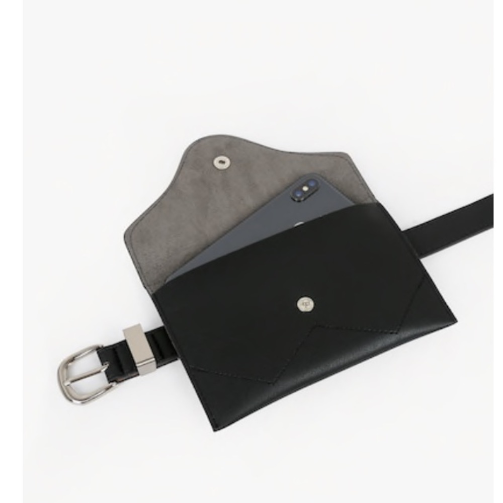 🌟HP🌟 Black Belt Bag / Fanny Pack - Picture 4 of 6